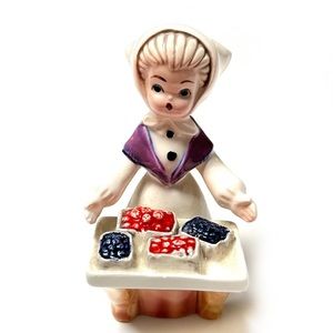 Lefton Girl Figurine Japan